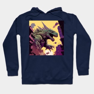 Cyber Kaiju: The Ultimate City Destroyer Hoodie